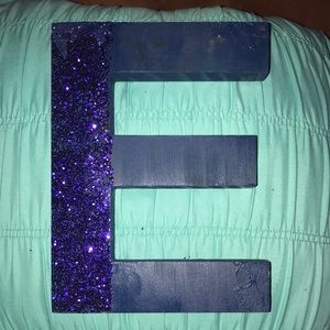 Painted letter “E”